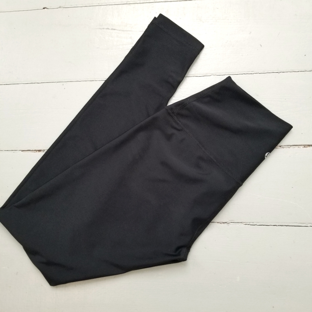 lululemon Wunder Under High Rise *Shine Size 8  black